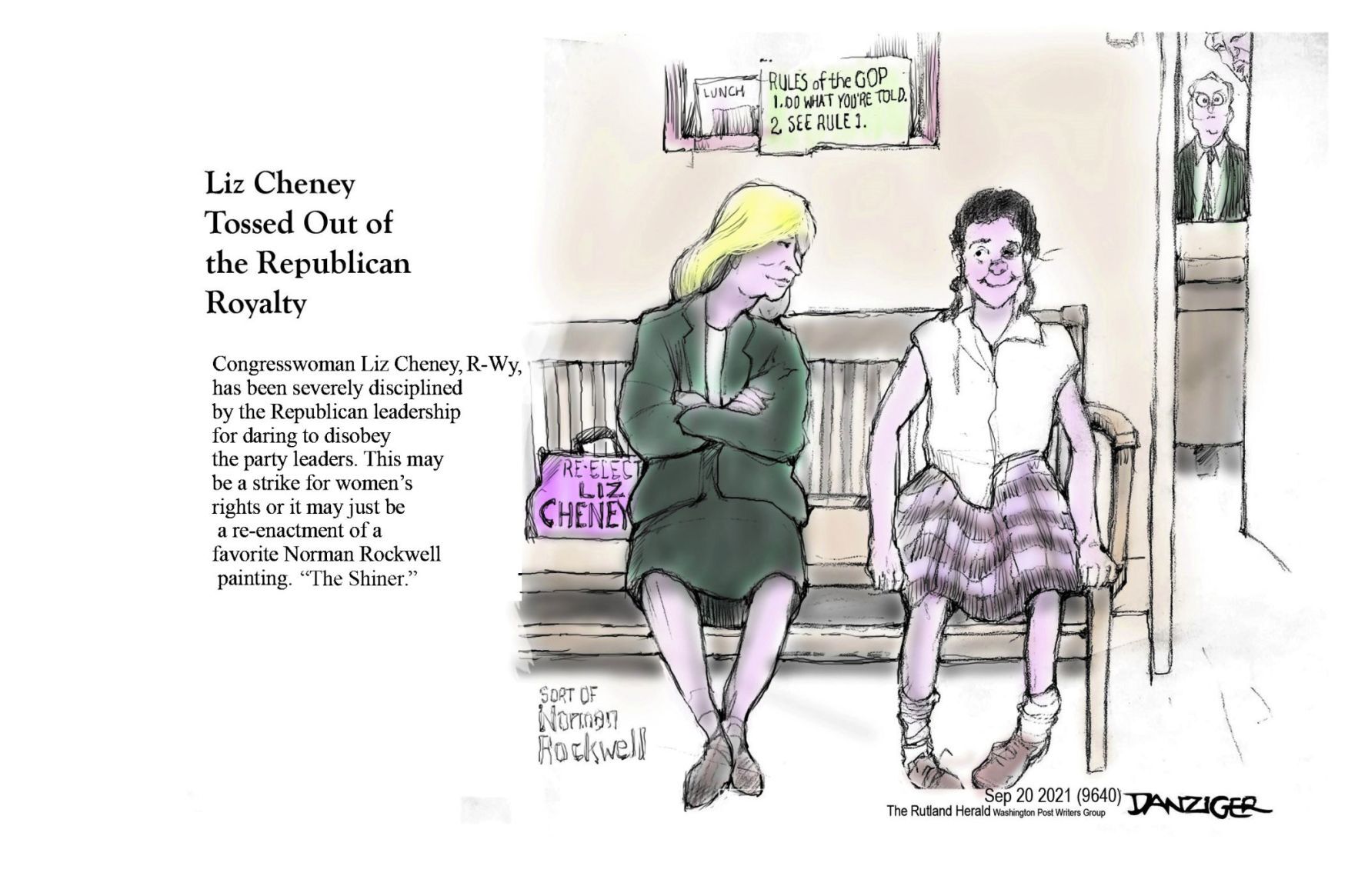 Jeff Danziger cartoon